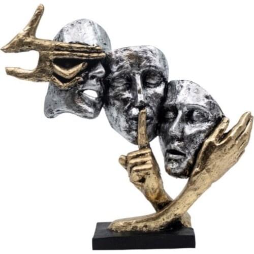 EU HOME DECORATION AROSE GÖRMEDİM DUYMADIM you NEED MASK DECOR