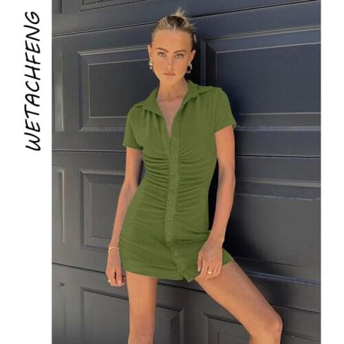 Wetachfeng Green Summer Dresses