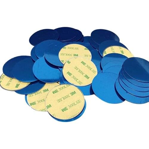 100pcs 30mm 50mm Rectangular Metal Plate disk iron sheet for Magnet Mobile Phone Holder For Magnetic Car Phone Stand 0.3mm thick