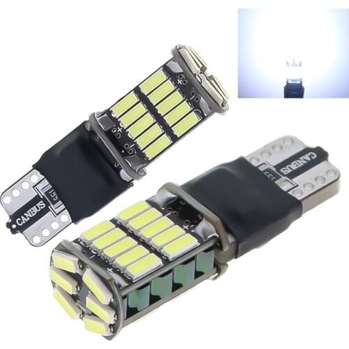 10x Car T10 26SMD 4014 Canbus Bulb Decoding LED Error Free Side Marker License Plate led Light Signal Lamp white Super bright