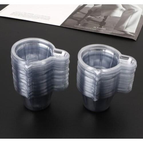 200Pcs 40ML Plastic Disposable Dispensing Cup Epoxy Resin Mixing Cups Resin Dispenser For DIY Epoxy Resin Jewelry Making