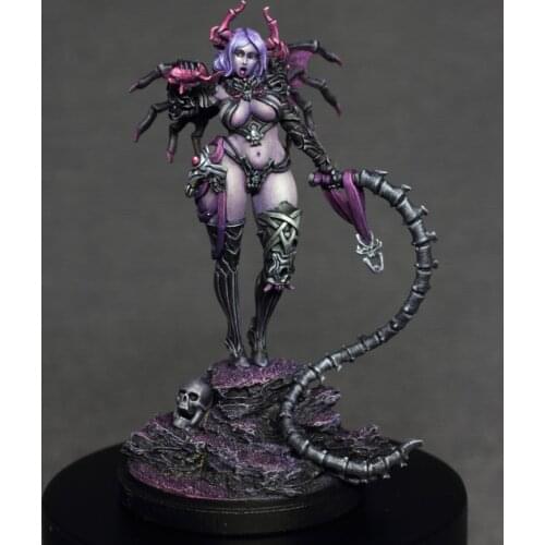 30mm Resin Figure model kits King-dom death Dark Paladin Unassembled and unpainted C046