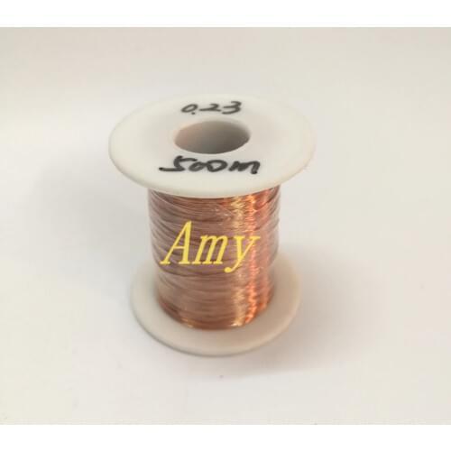 500 meters/lot polyurethane enameled wire QA-1-155 copper wire 0.23mm