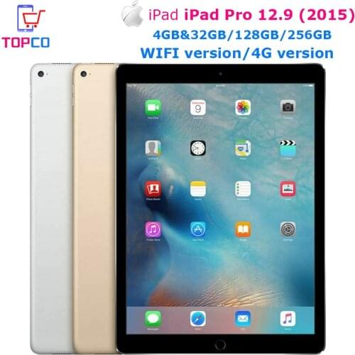 Apple iPad Pro 12.9 (2015) WIFI/Wi-Fi + Cellula LTE 12.9" Dual-core A9X 8MP&1.2MP 4GB&32GB/128GB/256GB Fingerprint Cellphone