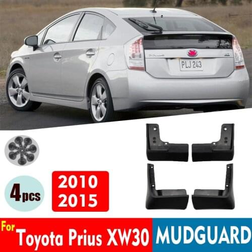 Mud flaps For Toyota Prius Hatchback mudguards Prius fender Mud flap splash guard car accessoties auto styline Front Rear 4pcs