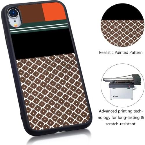 Phone TPU Case Checkered Plaid for iPhone 11 Pro Max SE 2020 Coque Soft Silicone Back Funda Cover for iPhone 6 6Plus Accessories