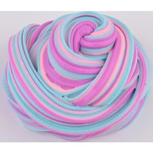 60ml Color slime slime cotton mud Ramen mud poke mud DIY educational stress relief toy Fluffy cloud slime