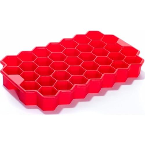 DIY Ice Cream Tools Silicone Honeycomb Ice Cream Maker Ice Cube Tray