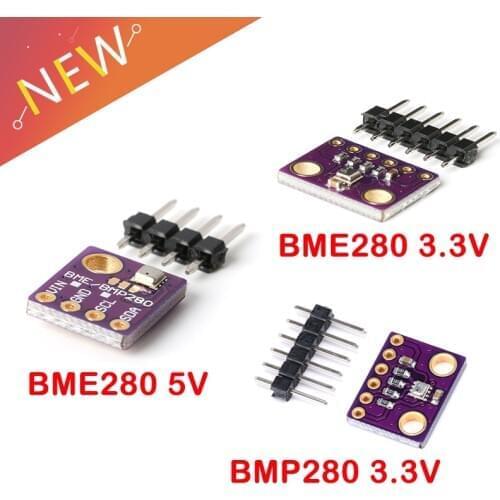 GY-BME280 5V High Precision Atmospheric Pressure Sensor Module BME280 for Arduino I2C SPI BMP280 3.3V