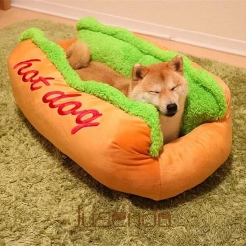 JOYLIVE Hot Dog Bed Various Size Large Dog Lounger Bed Kennel Mat Soft Fiber Pet Dog Puppy Warm Soft Bed House Pet Supplie
