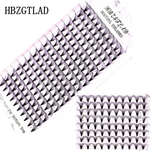 Premade Russian Volume Fans 16 lines 3/4/5/6/10/20D Mink Eyelashes D/DD curl Short Stem Lash Eyelash Extensions Supplies