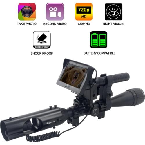 Outdoor Hunting Digital Night Vision Scope Video Camera HD 720P Hunting Night Vision For Scope For Riflescopes