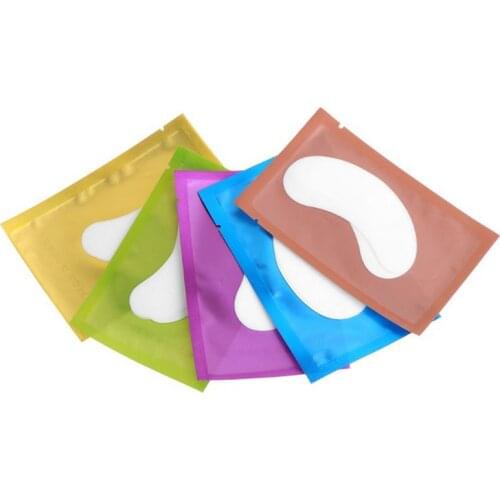 New Korea Lint Free Patches Eyelash Under Eye Pads Eyelash Pad Gel Patch Eye Pa Lash Eyelash Extension Patches Eye Make Up Tools