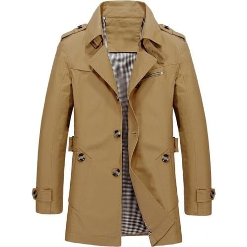 OloMM Men's Trench Coats