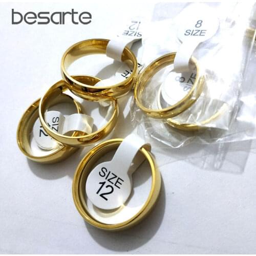 Plus Size Men Women Ring Gold Engagement Ring Alliance Casamento Alianca Anillos Mujer Bague Femme Homme Aneis Wedding Jewelry