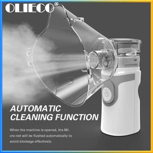 Handheld Ultrasonic Micro Mesh Nebulizer Household Children Kids Baby Medical Inhaler Portable Travel Mini Prevent Cough Phlegm