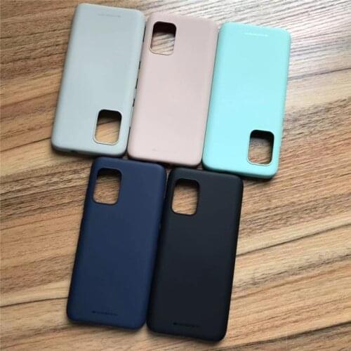 Silicon Case For ASUS Zenfone 8 ZS590KS 8 Flip ZS672KS Mercury Goospery Soft To Touch Cover