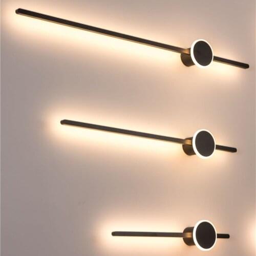 Modern Simple LED Wall Lamps Bedroom Bedside Lamp Nordic Minimalist Wall Light Living Room DIY Decor Lighting Fixtures