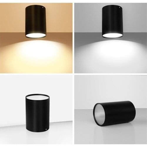 360 Degree Rotation LED Downlights LED Ceiling Lamps LED Spot Light Surface Mounted 3W 7W 12W LED Downlights AC85-265V