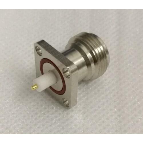 10pcs N Type Jack Female 4 Hole Panel Mount Jack With Solder Post RF Connector