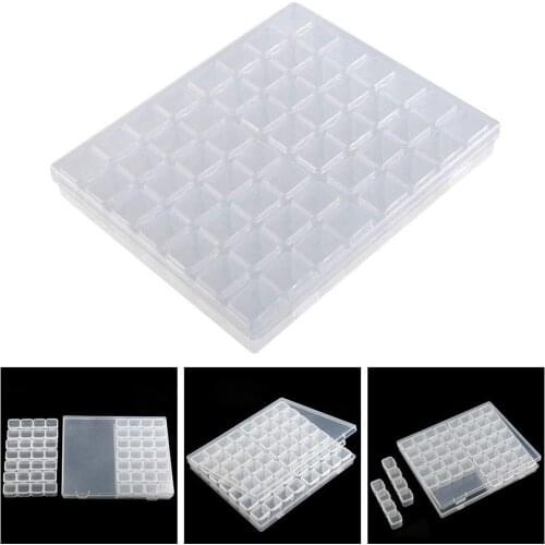 64/112pcs Bottles Diamond Painting Tools Accessories Storage Box Beads Container Diamond Embroidery Stone Mosaic Convenience Box