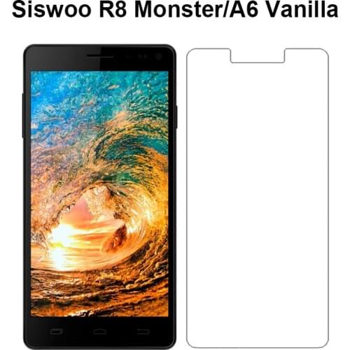 9H 2.5D Premium Glass Screen Protector For SISWOO A6 Vanilla /R8 Monster Tempered Glass For Siswoo A6 Vanilla Smartphone Film