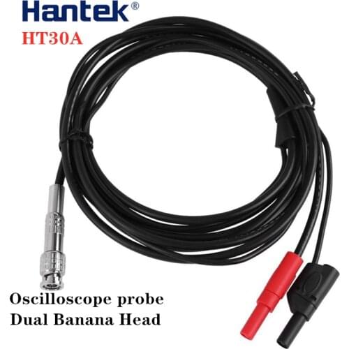 Oscilloscope Probe Accessories Hantek HT30A Dual Head Adapter Cable Test Multifunctional Automotive test cable Dual Banana Head