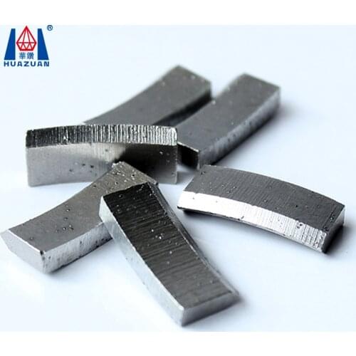 Huazuan roof top v shape diamond core drill bit segments for reinforced concrete, concrete (100pcs per lot)