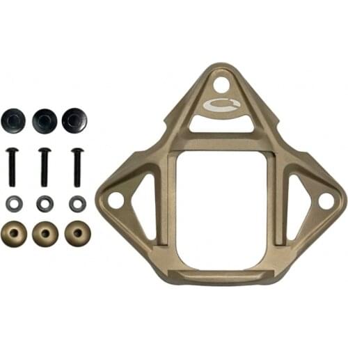 Aluminium Tactical Helmet Night Vision Mount 3-Hole VAS Shroud Military Army Paintball Airsoft ACH Mich Fast Helmets NVG Mount