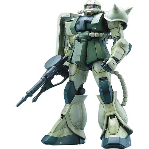 Bandai Gundam Assembled Model PG 1/60 Gundam PG Mass Production Type Green ZakuII 72361