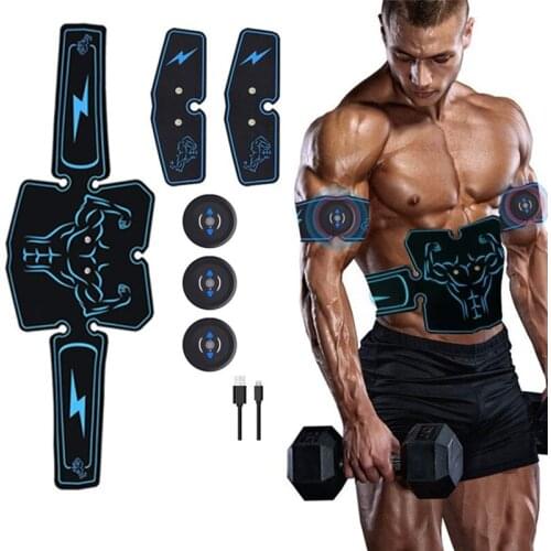 Wireless Smart Muscle Stimulation Waist EMS Trainer Fitness Abdominal Training Body Slimming EMS Muscle Weight Loss Stickers