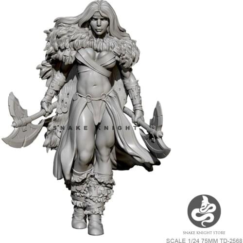 H75mm 1/24 Resin model kits DIY toy self-assembled TD-2568