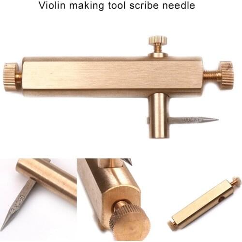 Hot Violin Making Tools Brass Purfling Inlay Inlaid Groove Maker Carver Luthier Tool DO2
