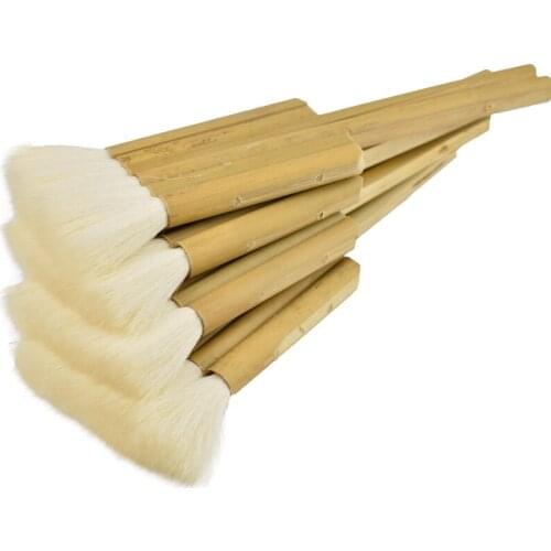 Watercolor Painting Joint Brush Woolen Hair Oil Painting Brush Advertising Background Scrubbing Bamboo 3/4/5/6/7/8 Joint Brush