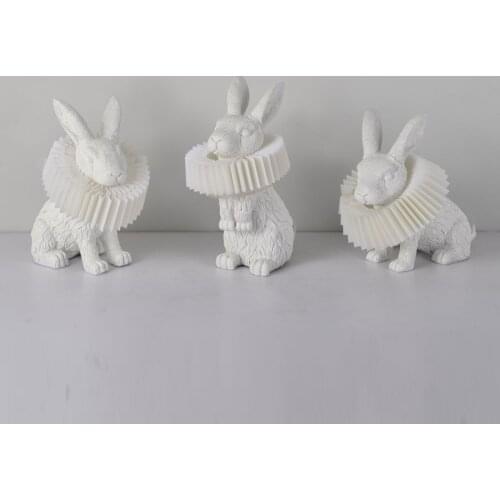 Nordic Creative Table Light Living Room Study Childrens Room Resin Rabbit Animal Modern Simple Designer Bedroom Bedside Lamp