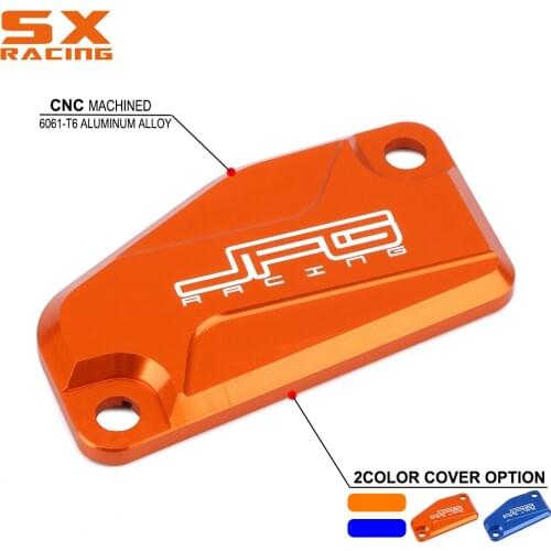 Motorcycle CNC Orange Brake Reservoir Cover Master Cylinder Cover For KTM SX65 SX85 XCW200 FREERIDE 250F 250R 350 E-SX XC SM