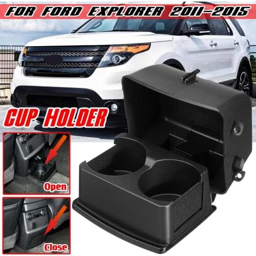 New Car Center Console Insert Water Drinks Cup Holder Mount Drinks Holders For Ford For Explorer 2011-2015 BB5Z7813562BA