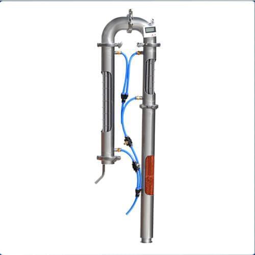 New tubular distillation tower with baffle and copper mesh home brewing equipment distilling alcohol brandy whisky