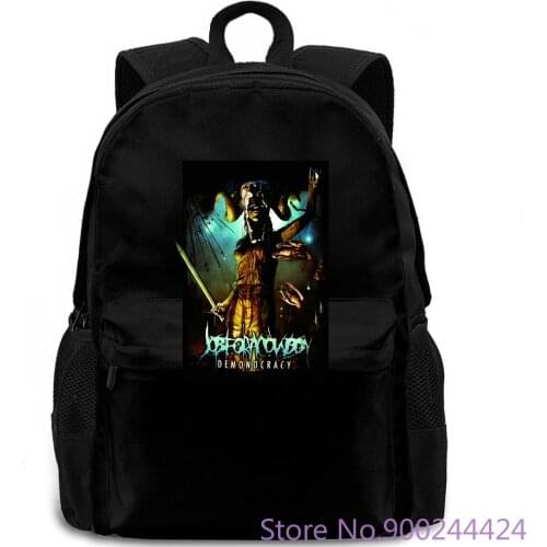 Job For A Cowboy Demonocracy Black New Official Metal Music Band backpack