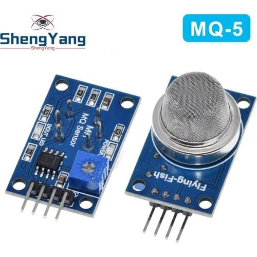 ShengYang 1pcs MQ-5 Methane Natural Gas Sensor Shield Liquefied Electronic Detector Module New for arduino