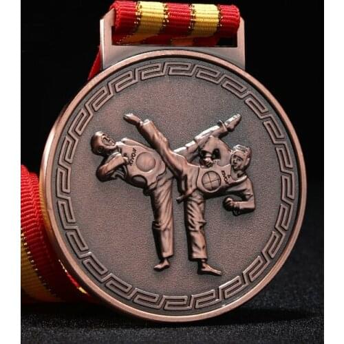 Sports competition judo Sports Competition Universal Gold And Silver Copper Custom Sanda Judo Wrestling Boxing Competitio