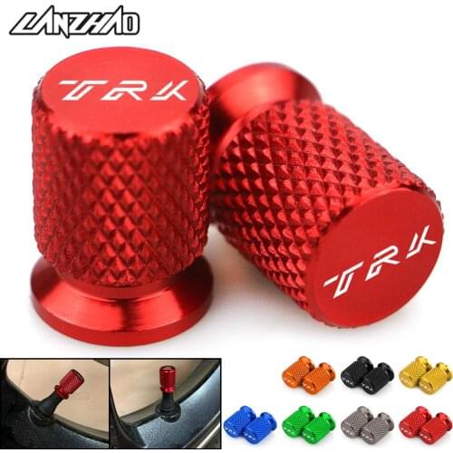 TRK CNC Aluminum Tyre Valve Air Port Cover Cap Motorcycle Accessories for Benelli TRK 251 502 502x All Year Red Black Green Blue
