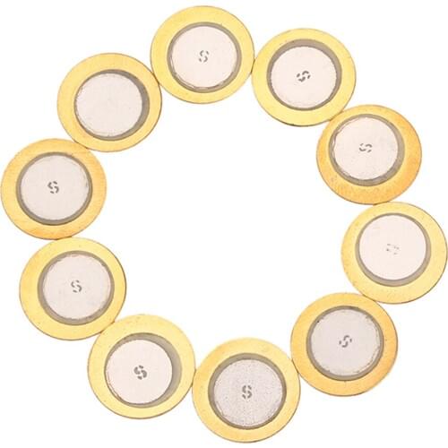 10pcs 29mm Transducer Elements Buzzer Sounder Sensor Trigger Drum Disc DIY