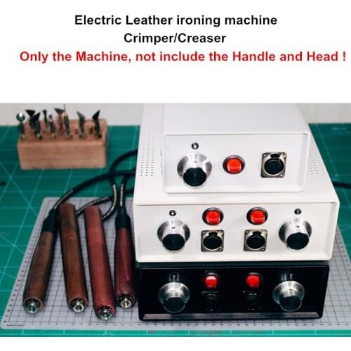220V/110V Leather Electric Crimper Creaser Leather Electric Hot Edge Machine Creasing Machine Only The Machine Y