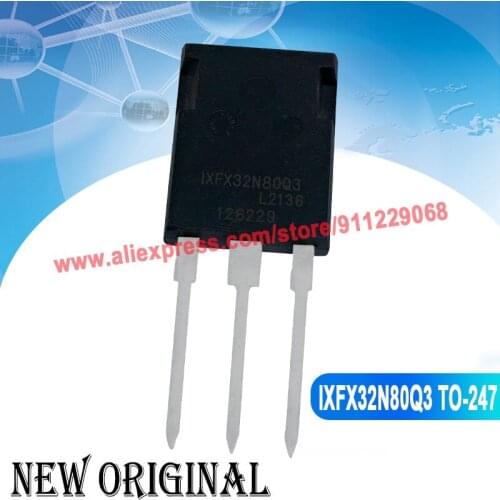 5piece) IXFX32N80Q3 TO-247 800V 32A / IXTX46N50L 500V 46A / IXFH18N50 / IXFH14N80P 800V 14A TO-247