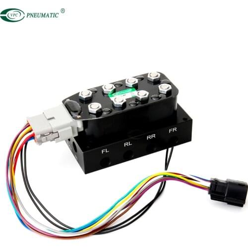 Accuair 4 Corner Valve Unit Manifold for Airbag Ride Suspension