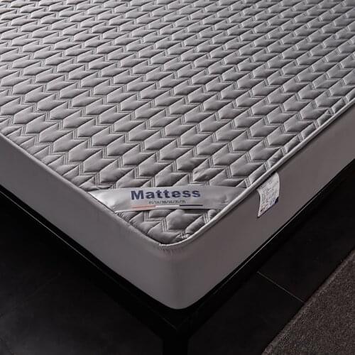 Anti-mite Anti-bacterial Quilted Mattress Cover Soft Sanding Queen Twin Customized Quilting Bed Cover Not Included Pillowcase