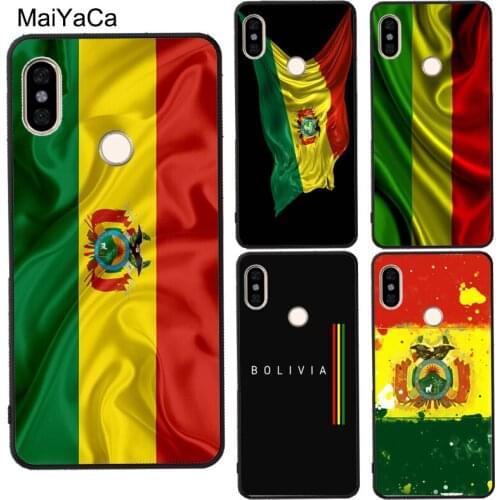Bolivia Flag For Redmi Note 8 T 9 Pro 7 9S 9A 9C For Mi 10 Ultra Note 10 Lite Case For POCO X3 F2 Pro