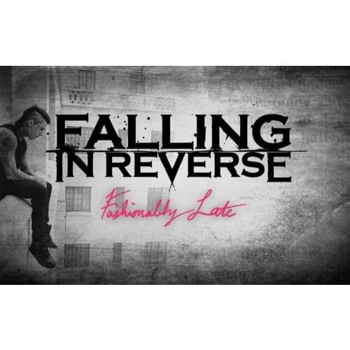 Home Decor Falling In Reverse Music Stars 1-Silk Art Poster Wall Sicker Decoration Gift