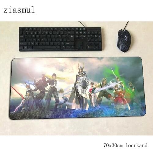 Final fantasy xiv mouse pad thick Computer mat 700x300x3mm gaming mousepad large anime padmouse keyboard games pc gamer desk